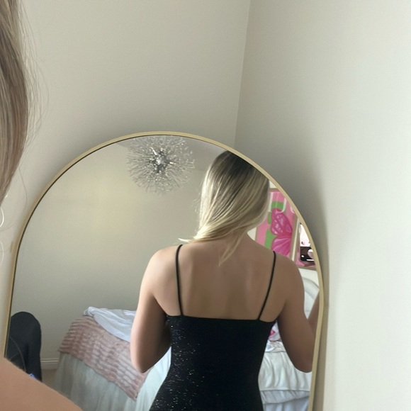 Windsor black sparkle mini dress - Picture 2 of 5